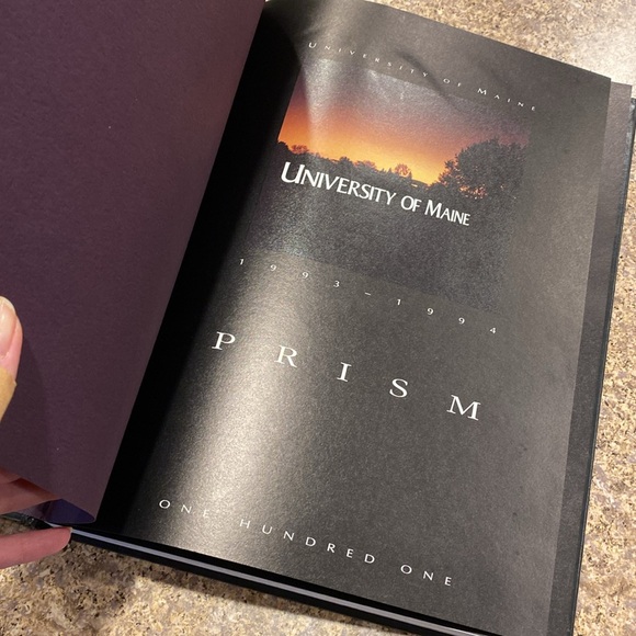 1993-1994 University of Maine Orono Prism Yearbook - Picture 15 of 16